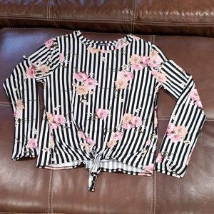 Justify Girls Floral Top